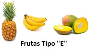 frutas tipo E