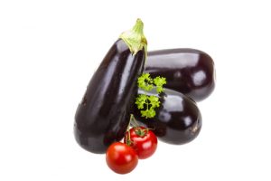Berenjena y tomate